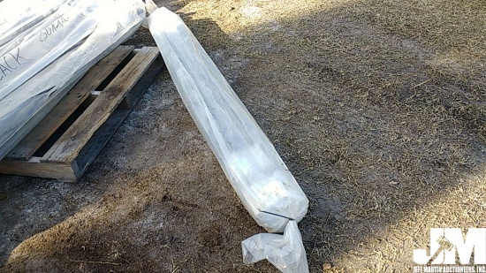 QTY OF (1) DEBRIS TARP, 83" X 18'