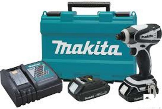 MAKITA 18 V 2 PC COMBO KIT, HAMMER DRILL, IMPACT