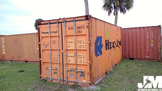 HAPAG-LLOYD CF20C-106A SN: HLXU 306412 4