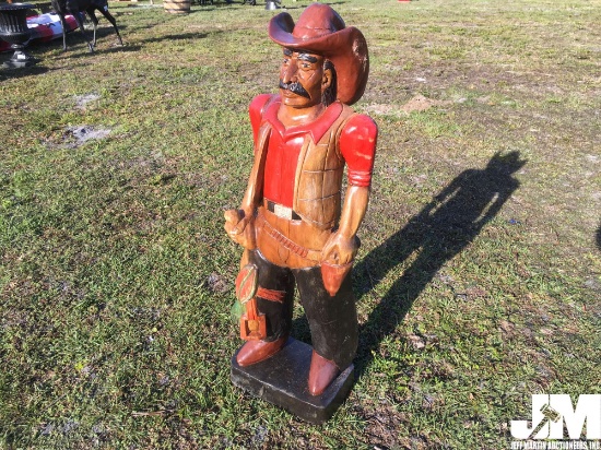 TEAK WOOD 40”...... COWBOY