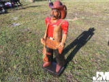 TEAK WOOD 40”...... COWBOY