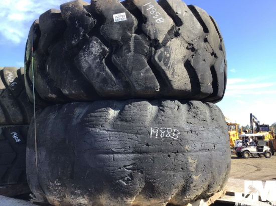 QTY OF (2) 29.5-25 TIRES