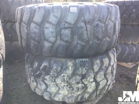 QTY OF (4) 29.5-25 TIRES