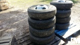 QTY OF (4) ST235/80R16, 10PLY TIRES