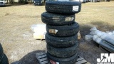 QTY OF (6) ST235/80R16, 10PLY TIRES