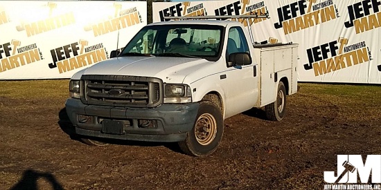 2002 FORD F-250 VIN: 1FDNF20L72EA32133