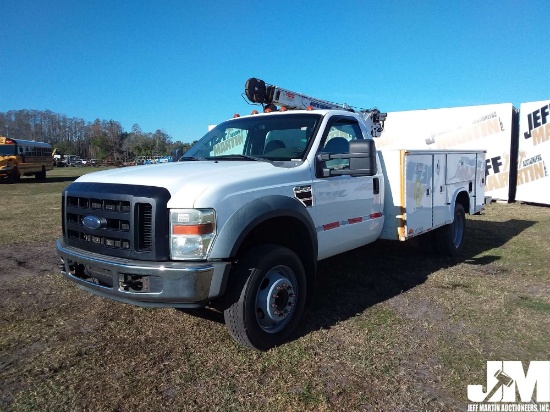 2008 FORD F-450XL SD VIN: 1FDXF46R98EB24563