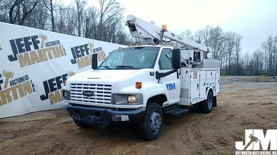 2005 CHEVROLET C4500 VIN: 1GBE4C1E95F512371 S/A BUCKET TRUCK