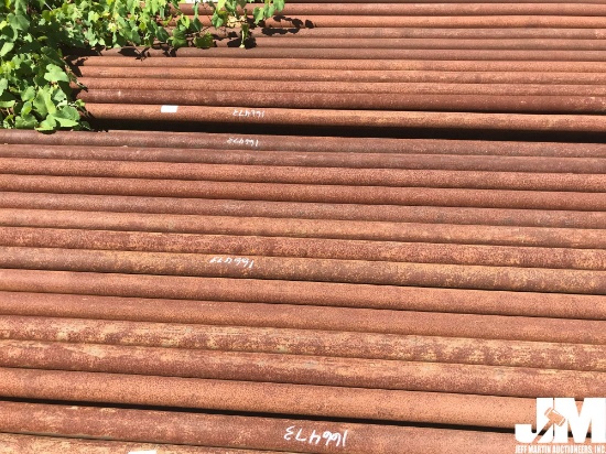 QTY OF (34) 3 1/2" PRODUCTION PIPE, TESTED TO 5000