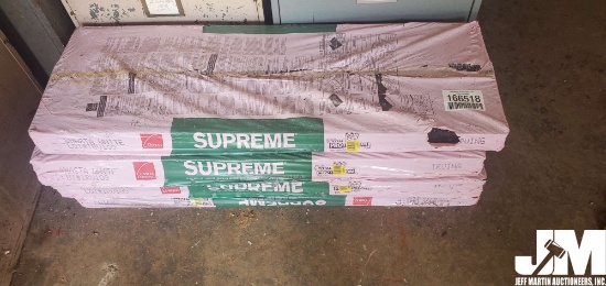 (UNUSED) QTY OF (4) SUPREME ROOFING SHINGLES