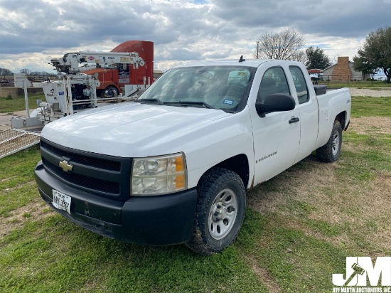 2008 CHEVROLET SILVERADO 1500 VIN: 1GCEK19C38Z313974 4X4 EXT CAB PICKUP