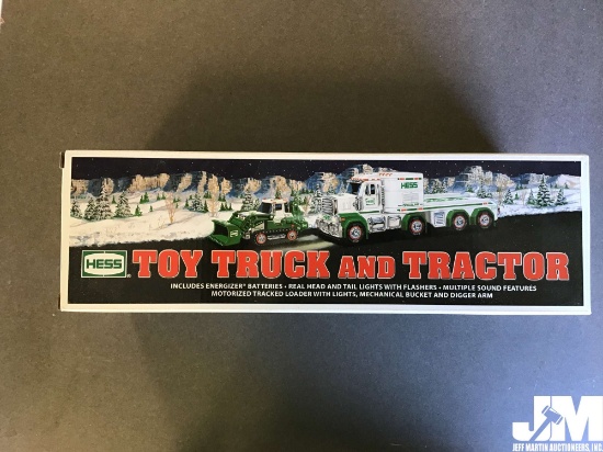 2013 HESS TOY TRUCK AND TRACTOR