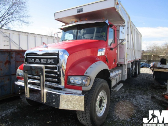 2012 MACK GU713 VIN: 1M2AX07C2CM012689 QUAD/A DUMP TRUCK