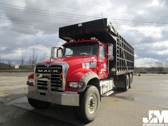 2012 MACK GU713 VIN: 1M2AX04C9CM010670 T/A DUMP TRUCK