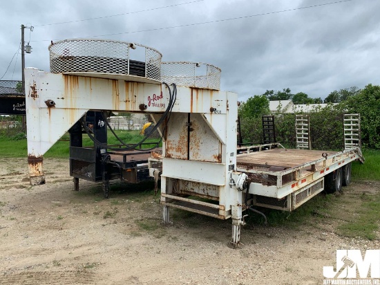 2002 JROD 100-26TDG 26' FLATBED TRAILER VIN: JG226020221X06108