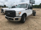 2015 FORD F-350XL SD SINGLE AXLE VIN: 1FDRF3E64FEA41761 CAB & CHASSIS