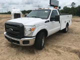 2015 FORD F-350XL SD S/A UTILITY TRUCK VIN: 1FDRF3E61FED30886