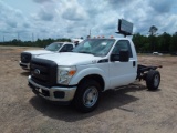 2011 FORD F-350XL SD SINGLE AXLE VIN: 1FDBF3E68BEC84811 CAB & CHASSIS