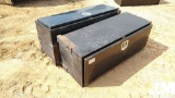 QTY OF (2) DUTEC 4' STEEL TOOL BOXES