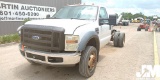 2008 FORD F-550XL SD SINGLE AXLE CAB & CHASSIS VIN: 1FDAF57RX8EA08895