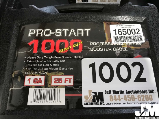 (UNUSED) PRO-START 1000 PS1BC001 25’...... HD PRO SERIES BOOSTER CABLES