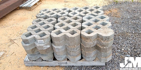 PALLET OF CONCRETE EROSION BLOCKS, ***MDOT 10% BUYER'S PREMIUM***