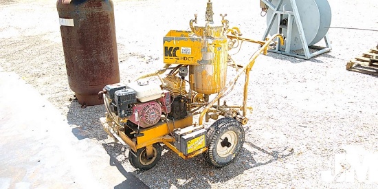 2009 KELLY-CRESWELL HDCT-SS TRAFFIC LINE MARKER SN: 8676, HONDA GX160