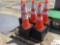 (UNUSED) QTY OF (50) 28”...... ORANGE SAFETY CONES