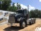 1989 KENWORTH T8 SERIES VIN: 1XKDD29X5KS535984 TRI AXLE DAY CAB TRUCK TRACTOR