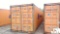 40' SHIPPING CONTAINER, SN: HLXU5159569