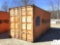 20' SHIPPING CONTAINER, SN: HLXU3069105