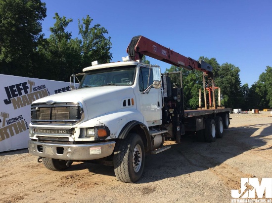 2006 STERLING  L9500 SERIES 6750 LBS CRANE TRUCK VIN: 2FZHAZDE66AV96290