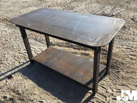 (UNUSED) 29”...... X 57”...... WELDING TABLE