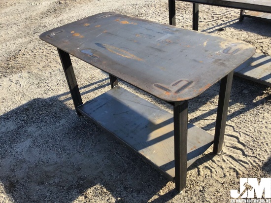 (UNUSED) 29”...... X 57”...... WELDING TABLE