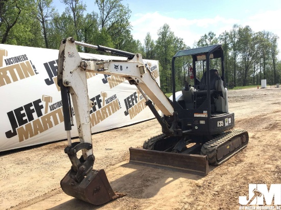 2013 BOBCAT E35M MINI EXCAVATOR SN: A93K16495