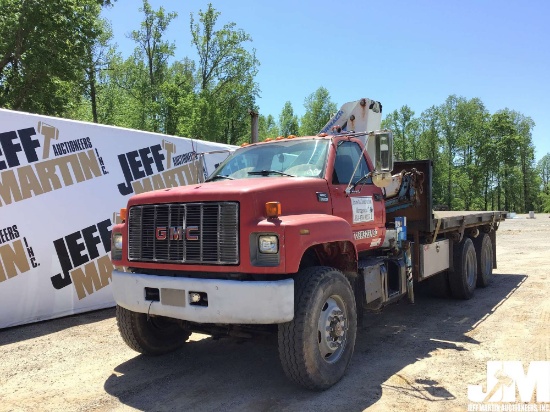 1998 GMC C8500 CORMACH 6170 LBS CRANE TRUCK VIN: 1GDT7H4C5WJ517451