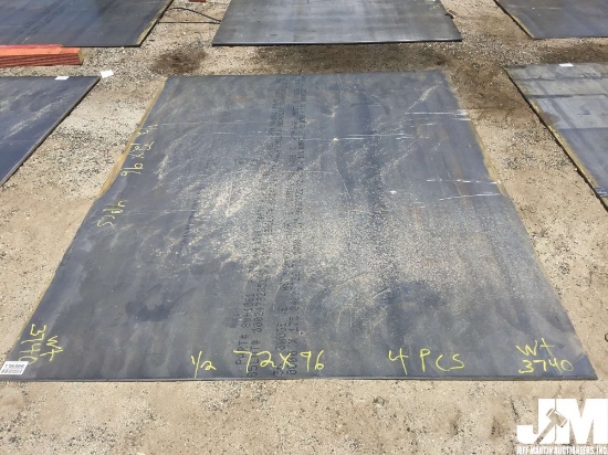 (UNUSED) 1/2”...... THICK, 72”...... X 96”...... ROAD PLATE