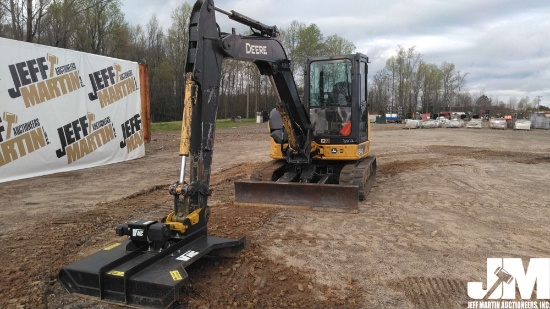 2015 DEERE 60G MINI EXCAVATOR SN: 1FF060GXTFJ286690