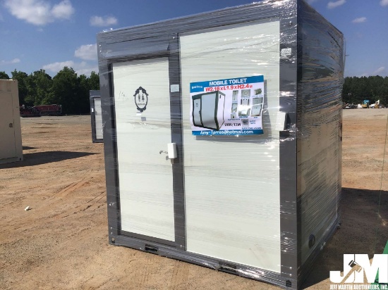(UNUSED) BASTONE 110V MOBILE RESTROOM W/SHOWER AND SINK