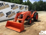 2014 KUBOTA MX4800 TRACTOR W/LOADER SN: 10072