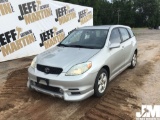 2004 TOYOTA COROLLA MATRIX VIN: 2T1KR38E84C184163 SEDAN HATCHBACK