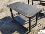 (UNUSED) 29”...... X 57”...... WELDING TABLE