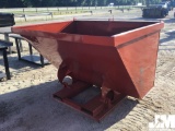 (UNUSED) STANDARD DUTY 3 CY CAPACITY DUMPING HOPPER