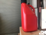 (UNUSED) 5 GAL PLASTIC FUEL CAN