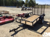 (UNUSED) 2019 TOPLINE JT10 UTILITY TRAILER 5'X10' VIN: 4UMJT1019KM000165