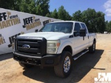 2011 FORD F-250XL SD CREW CAB 4X4 3/4 TON PICKUP VIN: 1FT7W2B6XBEC02876