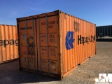 20' SHIPPING CONTAINER, SN: HLXU3129293