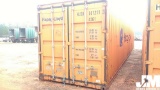 40' SHIPPING CONTAINER, SN: HLXU5072113