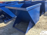 (UNUSED) STANDARD DUTY 2 CY CAPACITY DUMPING HOPPER