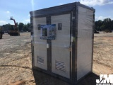 (UNUSED) BASTONE 110V, 2 STALL, PORTABLE RESTROOM W/SINK